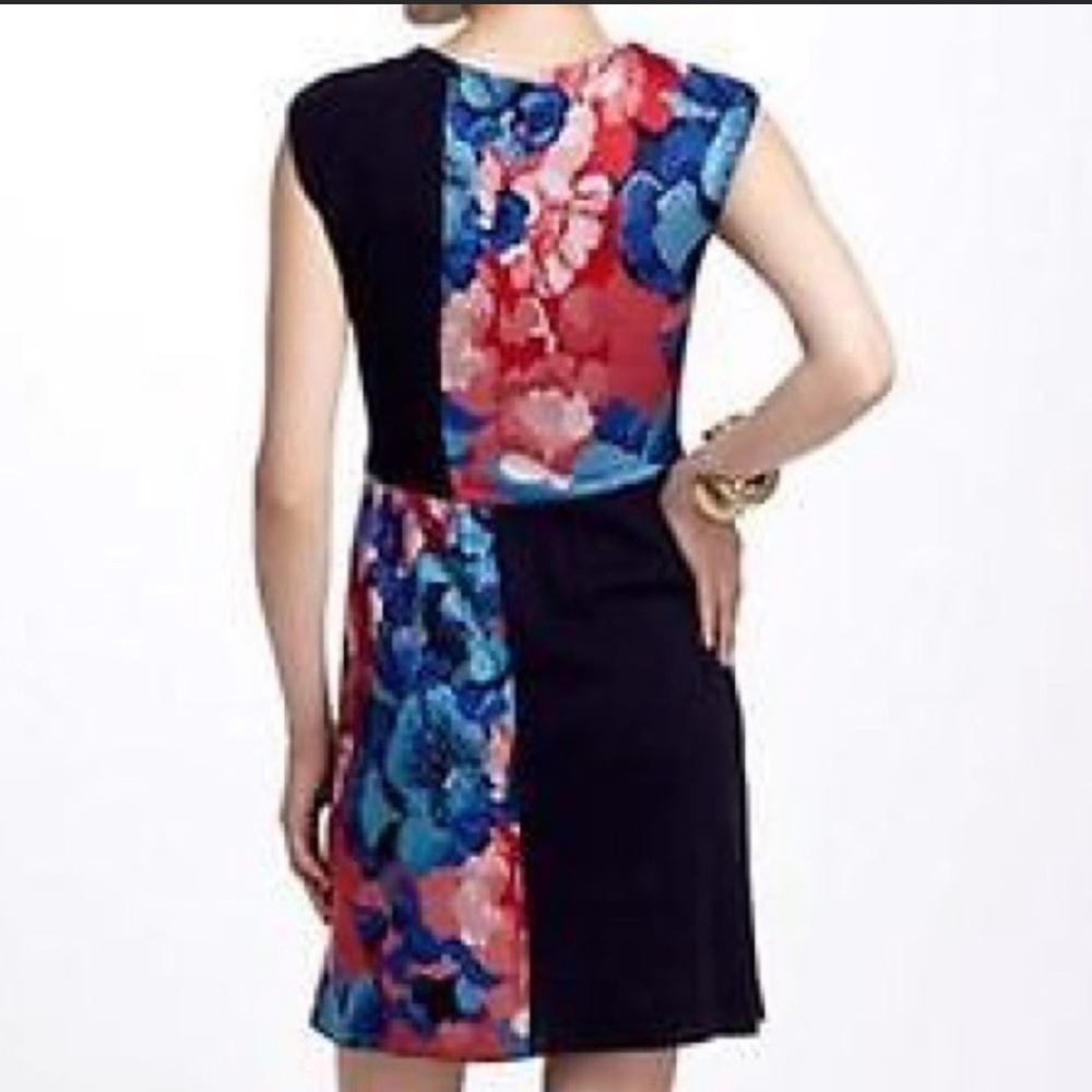 Anthropologie Leifsdottir Floral Sweater Dress - Picture 2 of 7